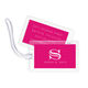 Striped Initial Luggage Tags Image 15 of 15